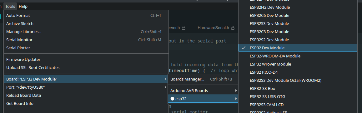 ESP32 Dev Module